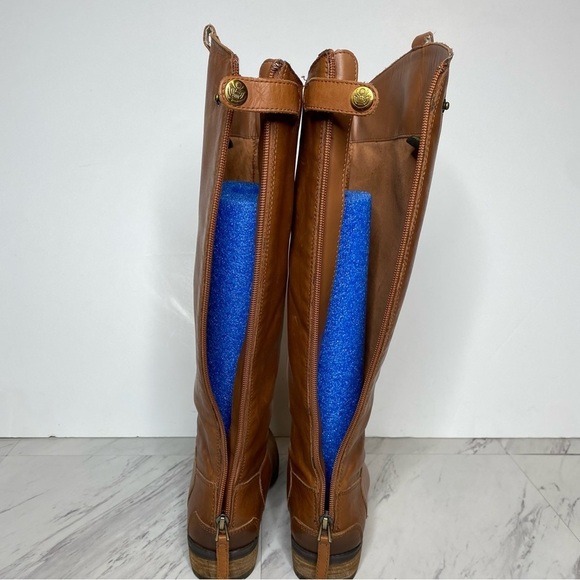 Sam Edelman Penny Whiskey Leather Riding Boot 7M - Picture 5 of 16
